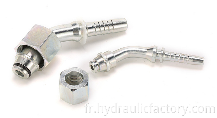 45 Degree Metric Female 24 Cone Fittings